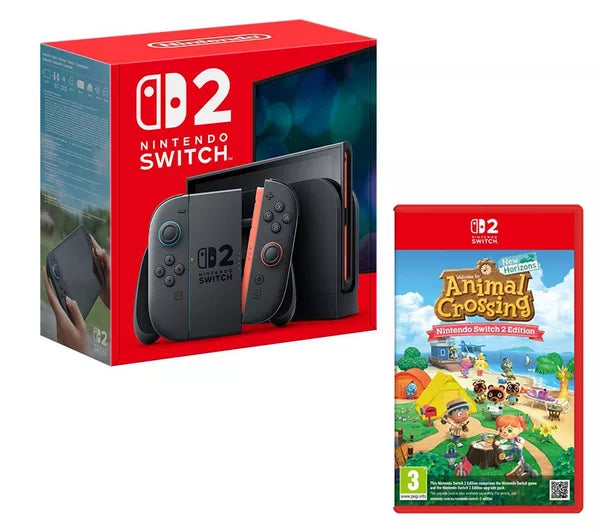 Nintendo Switch 2 Console and Animal Crossing New Horizons Bundle